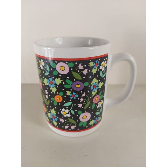 Mary Engelbreit Mug Fried Egg Flowers - Picture 1 of 3